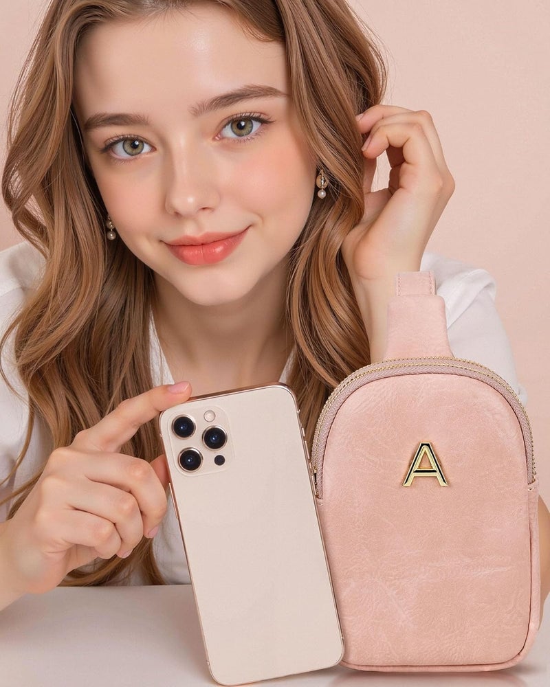 Freesya Store Valentines Day Gifts for 8 9 10 11 12 13 14 15 16 Year Old Girl, Initial Crossbody Bag for Girls, Birthday Gifts for Daughter Granddaughter, Tween Teen Girls Trendy Stuff, 5th 8th Grade Gift - Image 3